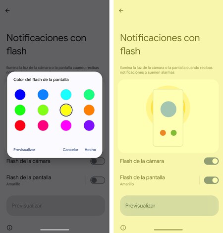 Destello Pantalla A14