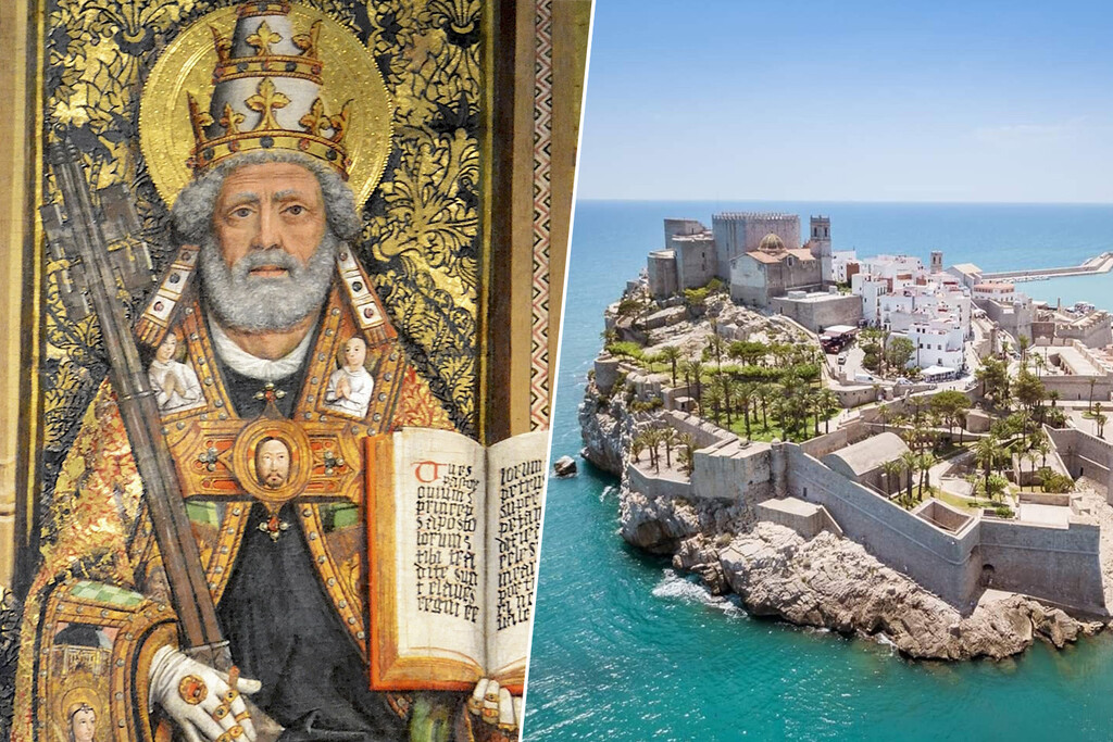 La mayor amenaza medieval para el Papa nació en un remoto pueblo aragonés. Gobernó desde Peñíscola hasta que lo envenenaron