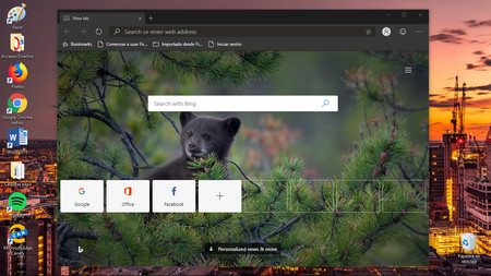 Microsoft actualiza Edge en la versión Canary: ahora el navegador se adapta automáticamente al tema que usamos en Windows 10