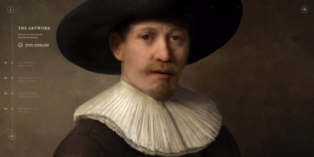 Arte y software se alían para “imitar” a Rembrandt. Y no es su primera vez