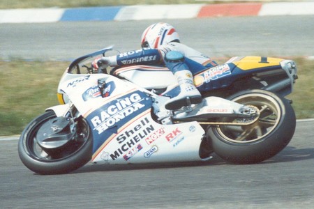 Eddie Lawson Hockenheim Honda 1989