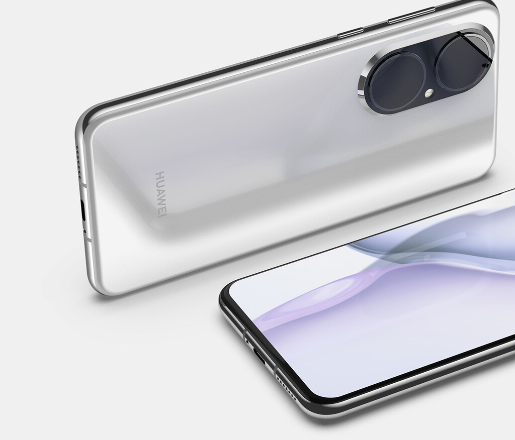 Filtrado el diseño del Huawei P50: módulo gigantesco y pantalla plana