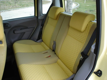 Asientos traseros de Fiat Panda