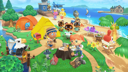 Ahora podemos tropezar en Animal Crossing: New Horizons, y los minijuegos de la comunidad están siendo más divertidos así