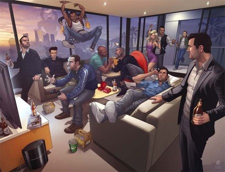 Las estrellas de GTA