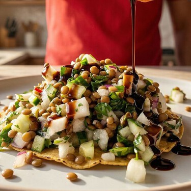 Ceviche de lentejas con jícama: la receta fresca, barata y llena de proteína ideal para Semana Santa