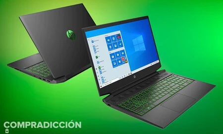 Este portátil gaming de gama media cuesta ahora 100 euros menos en El Corte Inglés: HP Pavilion Gaming 16-a0044ns por 799 euros