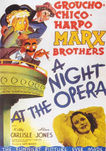 'Una Noche en la Ópera', cosi-cosa, it´s a wonderful world