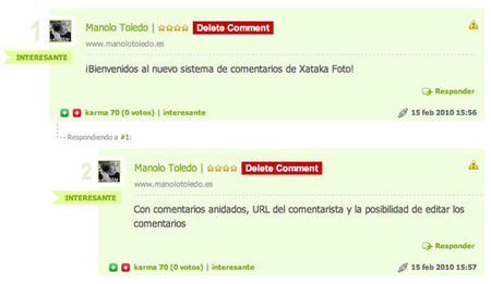 Mejorando el sistema de comentarios en Xataka Foto