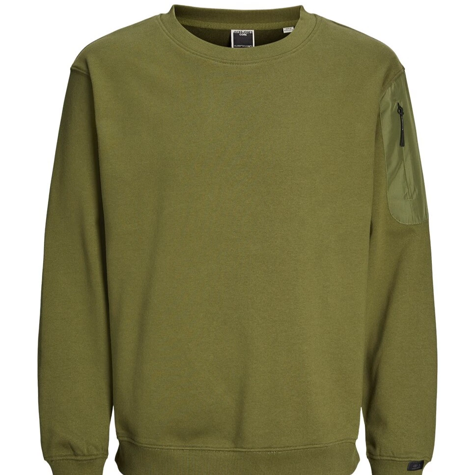 Sudadera crew neck de manga larga de hombre
