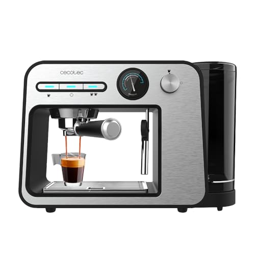 Cecotec Cafetera espresso Power Espresso 20 Square Pro