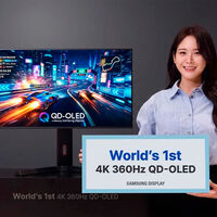 Los primeros monitores QD-OLED 4K con 360 Hz de refresco ya están listos y vienen con el sello de Samsung 