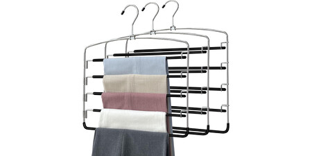 Set De Tres Perchas Para Pantalones