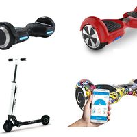 4 hoverboards y patinetes rebajados sólo hoy hasta medianoche en Amazon