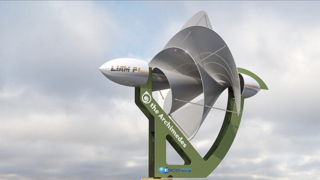 Esta turbina eólica quiere jubilar a los paneles solares. Es tan pequeña y silenciosa que puede usarse sin problema en casa 