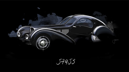 Bugatti 57453 La Voiture Noire