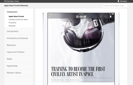 Apple lanza documentación para ayudar a los gestores de contenido a preparar sus noticias para News