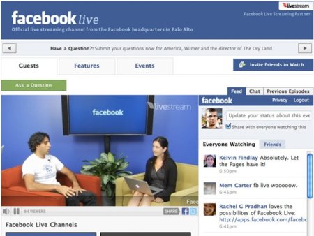 Facebook Live: la red social lanza su servicio de livestreaming