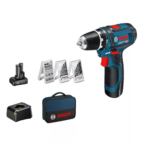 Bosch Professional 12V System GSR 12V-15 - Atornillador a batería 