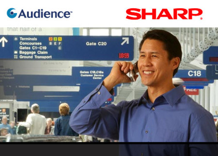 Sharp SH705iII y Audience A1010 contra el ruido