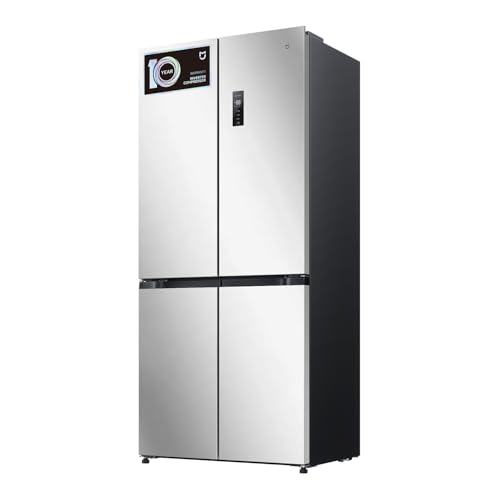 XIAOMI Mijia Cross Door Refrigerator 502L, No Frost, Zona Convertible i Fresh, Ag⁺ Antibacteriana, Dual Inverter, Control Inteligente, Bajo Nivel de Ruido, Plata, 852×600×1912 mm