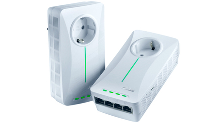 Los nuevos adaptadores PLC de ASUS vienen cargados de puertos