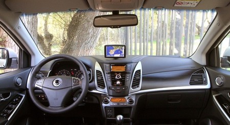 SsangYong Korando 2014 salpicadero