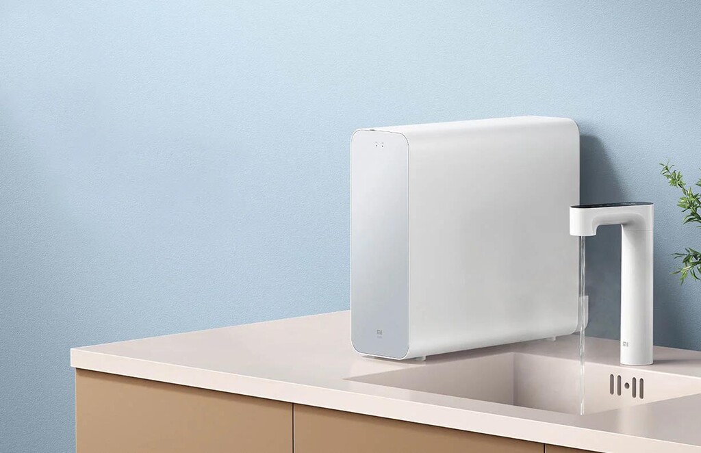 Xiaomi tiene un grifo purificador que también sirve para hervir el agua y se puede controlar desde el móvil