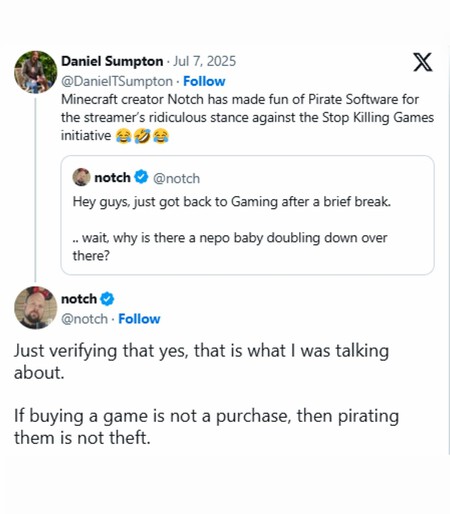 El Creador Del Juego Mas Vendido De Todos Los Tiempos Ataca A Las Companias Y Pone En Duda Las Reglas De La Pirateria En La Industria Del Gaming