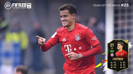 Guía FIFA 20. TOTW: equipo de la Semana 25, del 4 al 11 de marzo de 2020