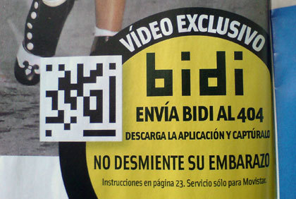 Los códigos bidi se extienden en las revistas