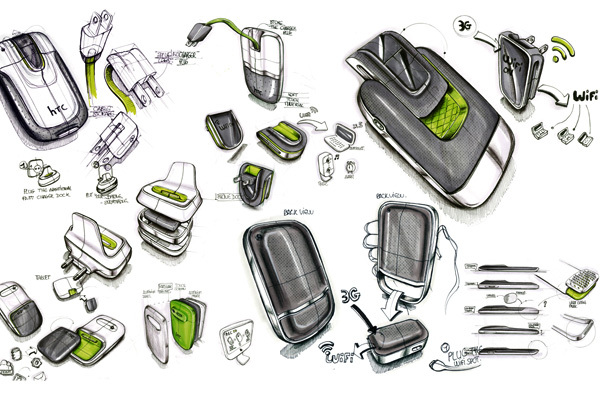 Foto de Concepto de enchufe integrado en el móvil (5/7)