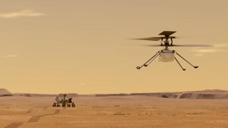 Ahora puedes contemplar el helicóptero Ingenuity de la NASA sobrevolar Marte en 3D