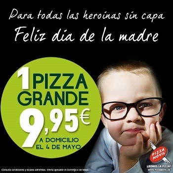 Pizza Móvil también tiene promoción especial para el Día de la Madre