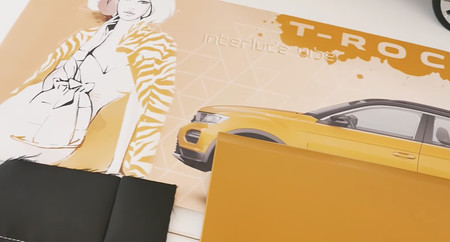 El Volkswagen T-Roc muestra su apariencia final y las curiosas herramientas de un diseñador de autos