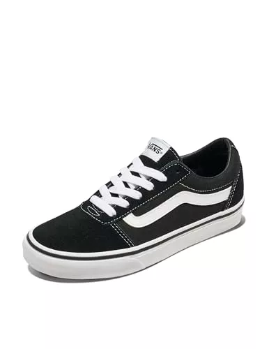 Vans Ward, Zapatillas Mujer, Black and White, 38 EU