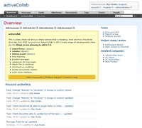 activeCollab, la alternativa libre de BaseCamp