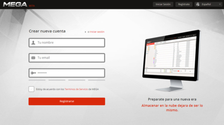 Mega ha llegado. Saluda al nuevo servicio de almacenamiento en la nube, sucesor de Megaupload