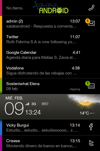 Slide Screen Home para Android