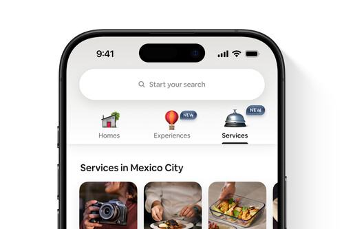 Airbnb's new app offers services and experiences