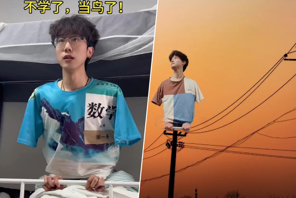 En China cada vez hay más jóvenes descontentos con el futuro que les espera. Se están haciendo pasar por pájaros