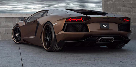 Lamborghini Aventador Chocolate LP777-4 por Wheelsandmore