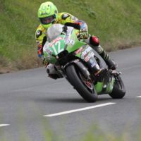 Histórico octavo puesto de Víctor López en la carrera de Super Twin del Manx GP 2016