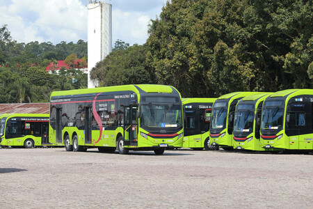 ônibus elétricos em SP