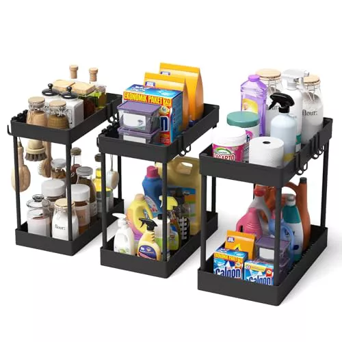 Meltrck Organizador Bajo Fregadero 3 Unidades