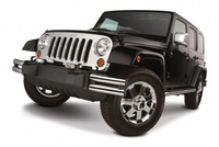 Parrillas cromadas de Mopar para el Jeep Wrangler