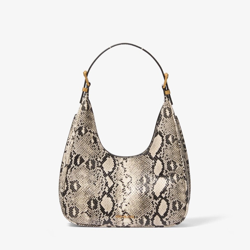 Michael Michael Kors
Bolso de hombro hobo Nolita pequeño de piel con motivo de serpiente