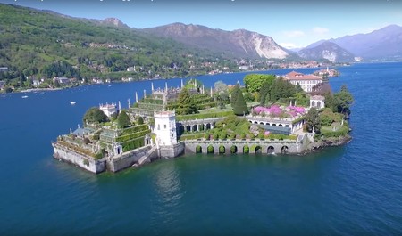 Isola Bella, la isla más bonita de Italia a vista de dron