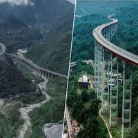 Parece una montaña rusa de 240 kilómetros, pero es una de las autopistas más alucinantes y complicadas de China