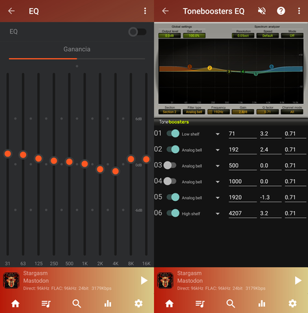 USB Audio PRO para Android, app para musica Hi-Fi